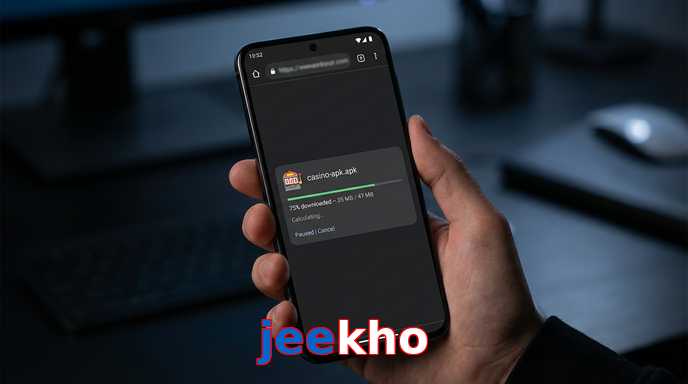 Main screen of Jeekho apk page for PK players